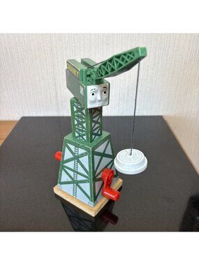 Thomas and Friends Wooden Cranky the Crane Train Railway Brendam Docks Gullane
